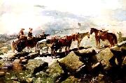 Winslow Homer Mt Washington Spain oil painting reproduction
